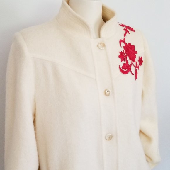 Refashioned Vintage Wool Jacket (L) - Picture 7 of 10